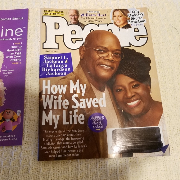 3 Magazines Bundle 1  People Magazine March 28, 2022 issue1  My Frys Magazi - Picture 2 of 11